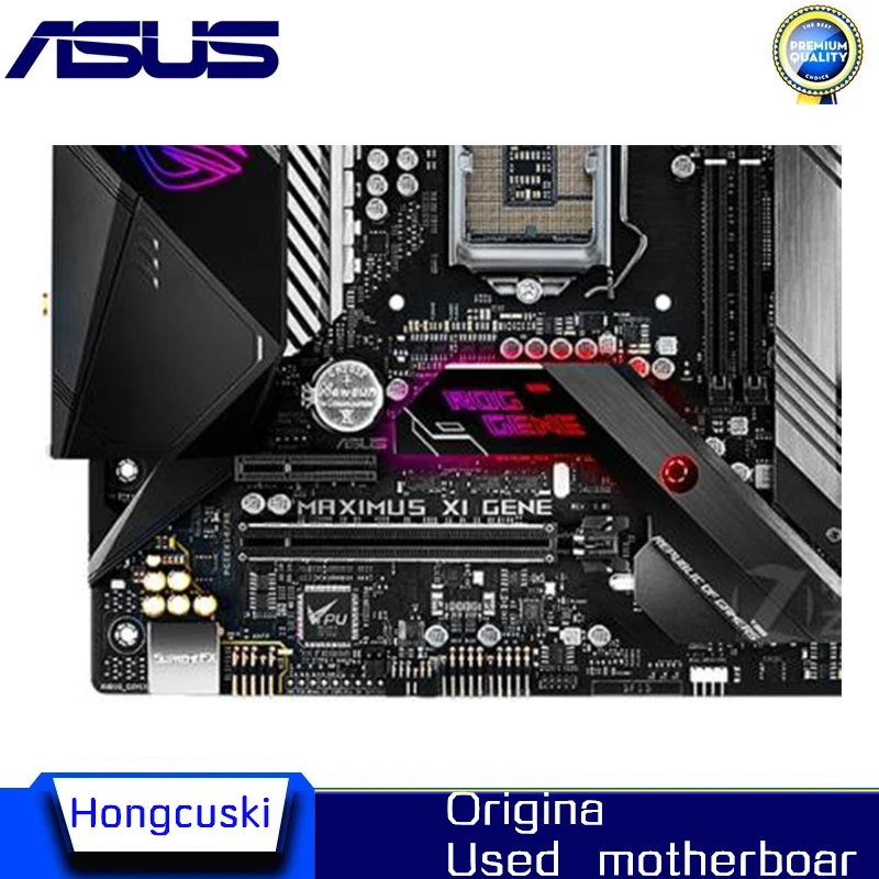 For Asus ROG MAXIMUS XI GENE LGA1151 Original Desktop for Intel Z390 DDR4 PCI-E 3.0 Motherboard LGA 1151 USB3.0 M.2 SATA3