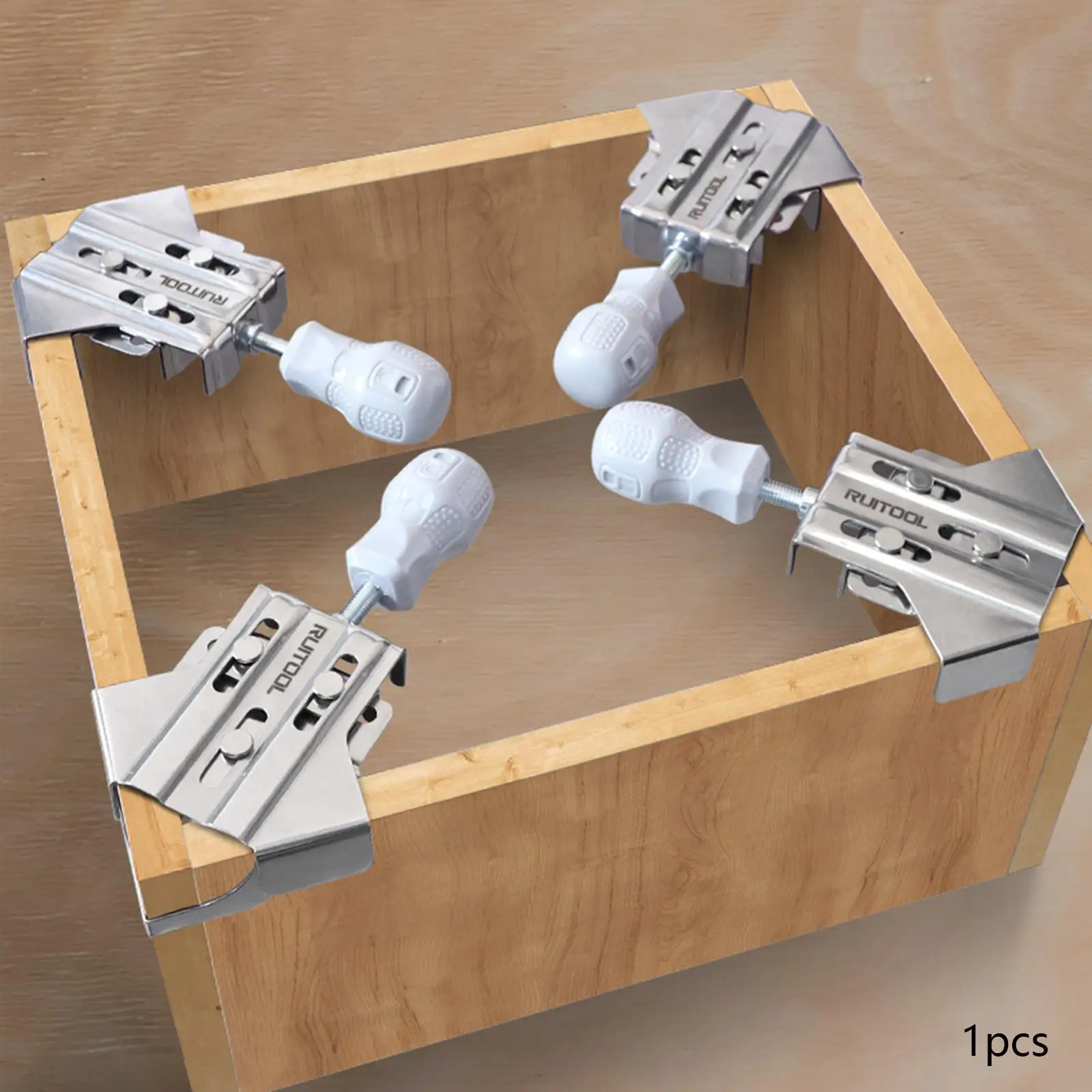 Woodworking 90 Right Angle Clamps Adjustable Stainless Steel Multipurpose Corner Clamp Frame Clamp for Welding Accessories