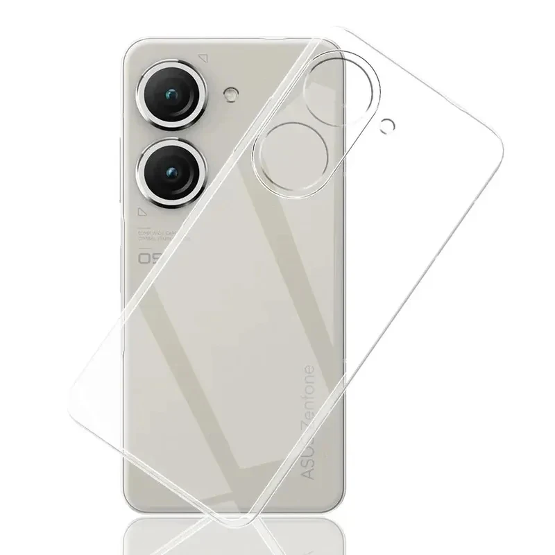 Capa para Telefone ASUS ZenFone 10 9 Zenfone9 Zenfone10 Transparente, Macia, Texturizada, Antiderrapante, Durável, Capa Traseira