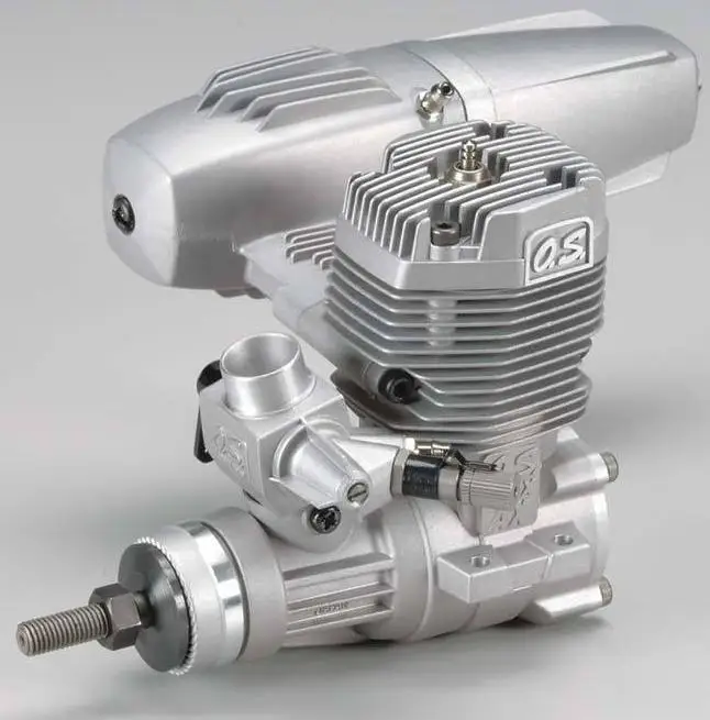 

OS 55AX Glow Engine, 2-Stroke Methanol for Sport RC Aircraft & Fixed Wing