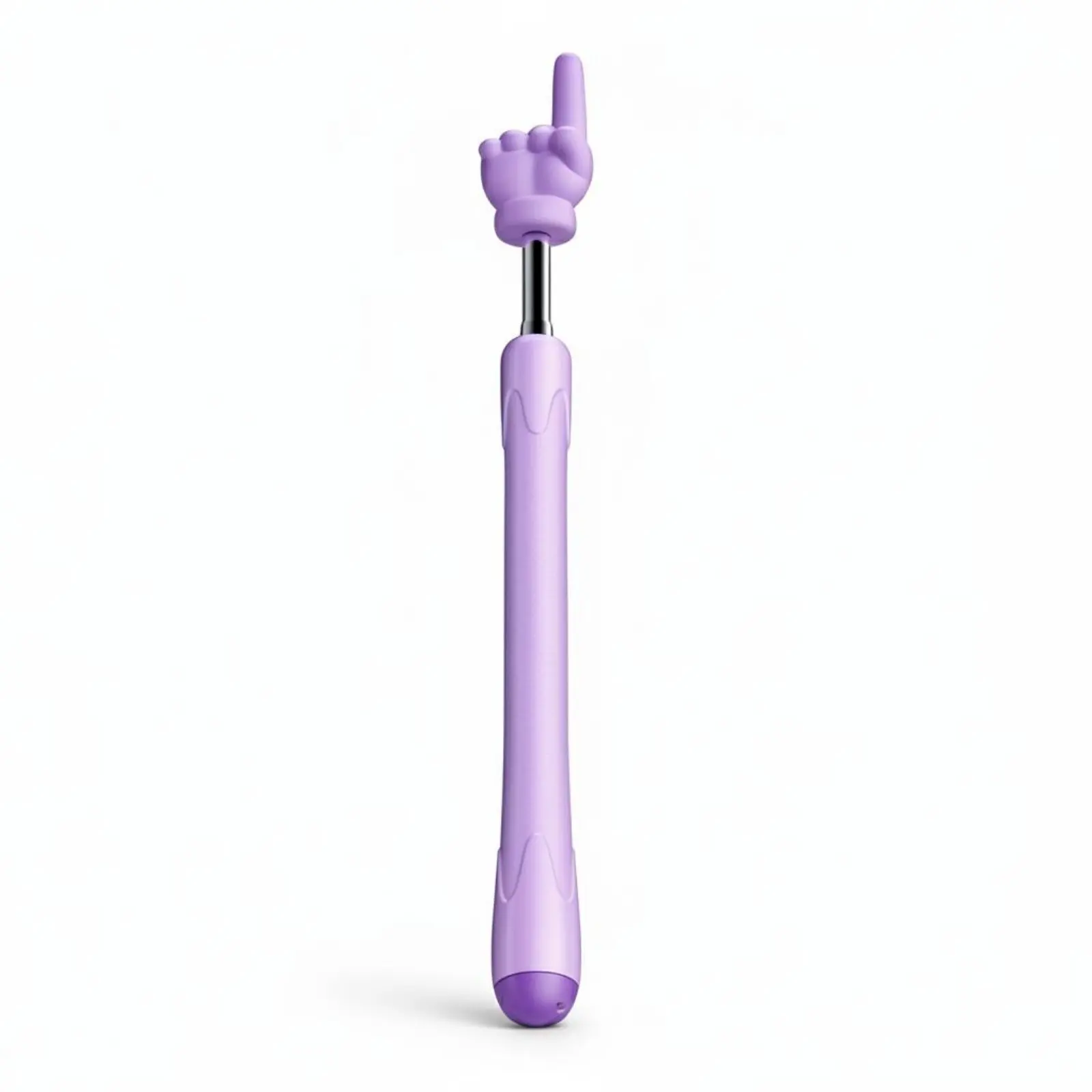 Telescopic Hand Pointer Comfortable Grip Retractable Finger Pointer Silicone Tip Literacy Stick Versatile Teaching Aid
