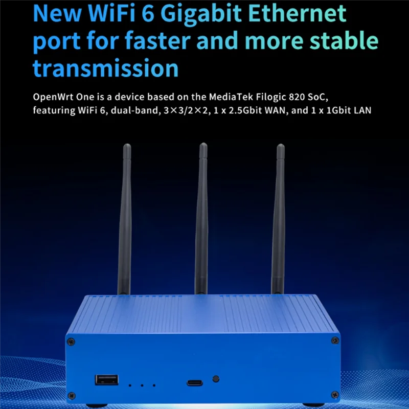 Für Banana Pi Openwrt One Router Board Mediatek MT7981B 1GB DDR4 2,5Gbe RJ45 Und Gigabit Ethernet RJ45 Router