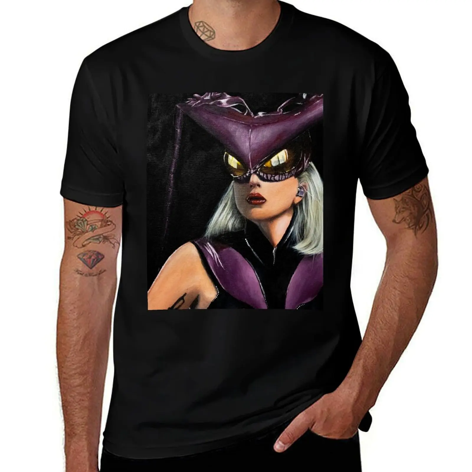 

Lady Gaga Chromatica Ball T-Shirt man t shirts cotton funny t shirts cotton T-Shirt