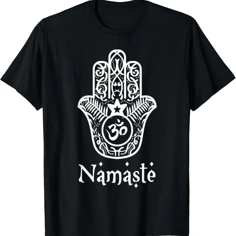 

Футболка Namaste Hand Hamsa Yoga Hinduism Vedas Ohm