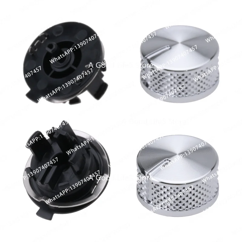For Coffee Machine Silver Knight Operated Press Knob Powder Handle EC 9355 9665 9865