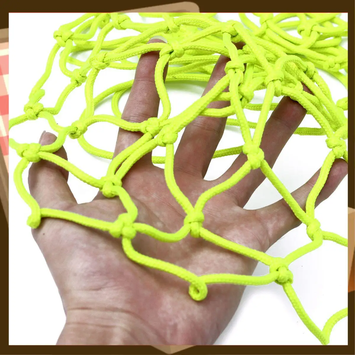 

Glow In The Dark Basketball Net Light Powered Sun Standard Size Shooting Training-AA85