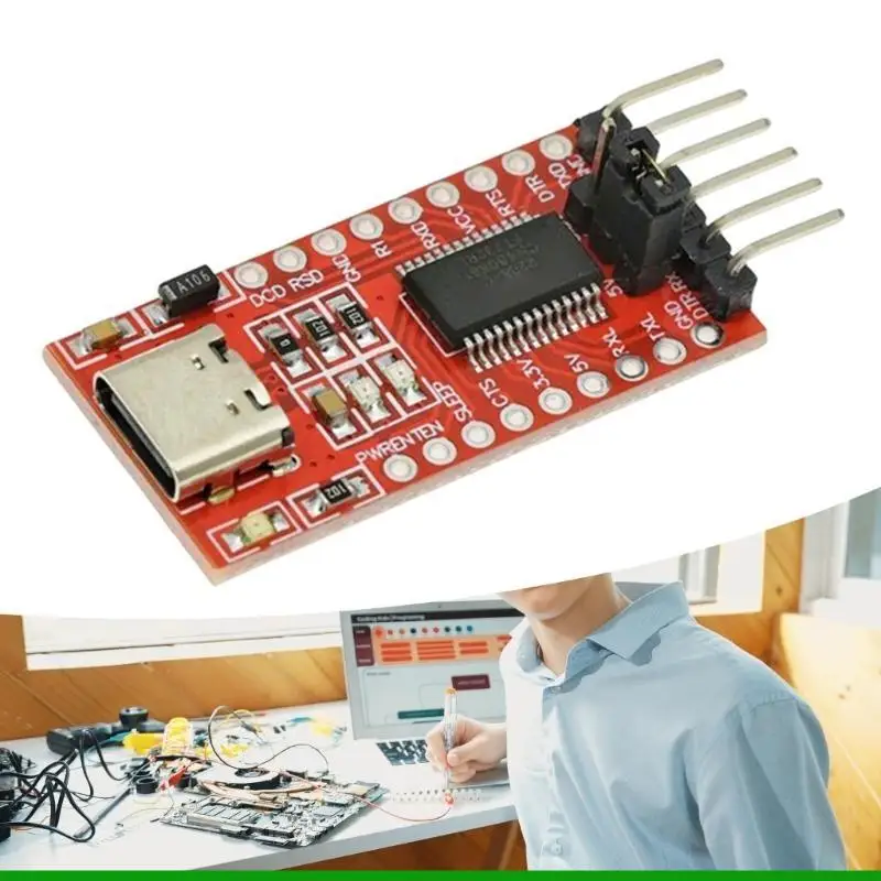 U55C USB to TTL Adapter Board for Sensorsly Data Acquisition and Hardware Debugging