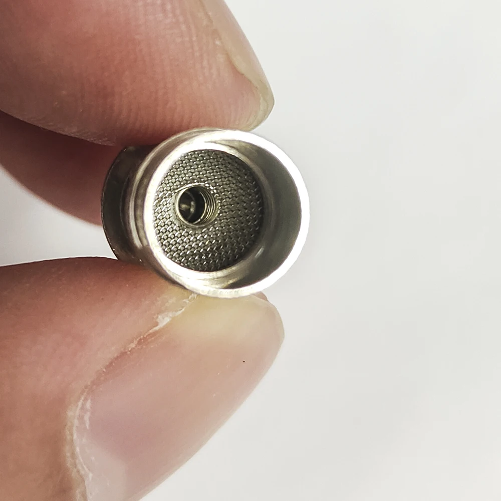 5/15/25pcs Nautilus Connector 0.7 1.6 1.8ohm Replacement Metal Connector Parts