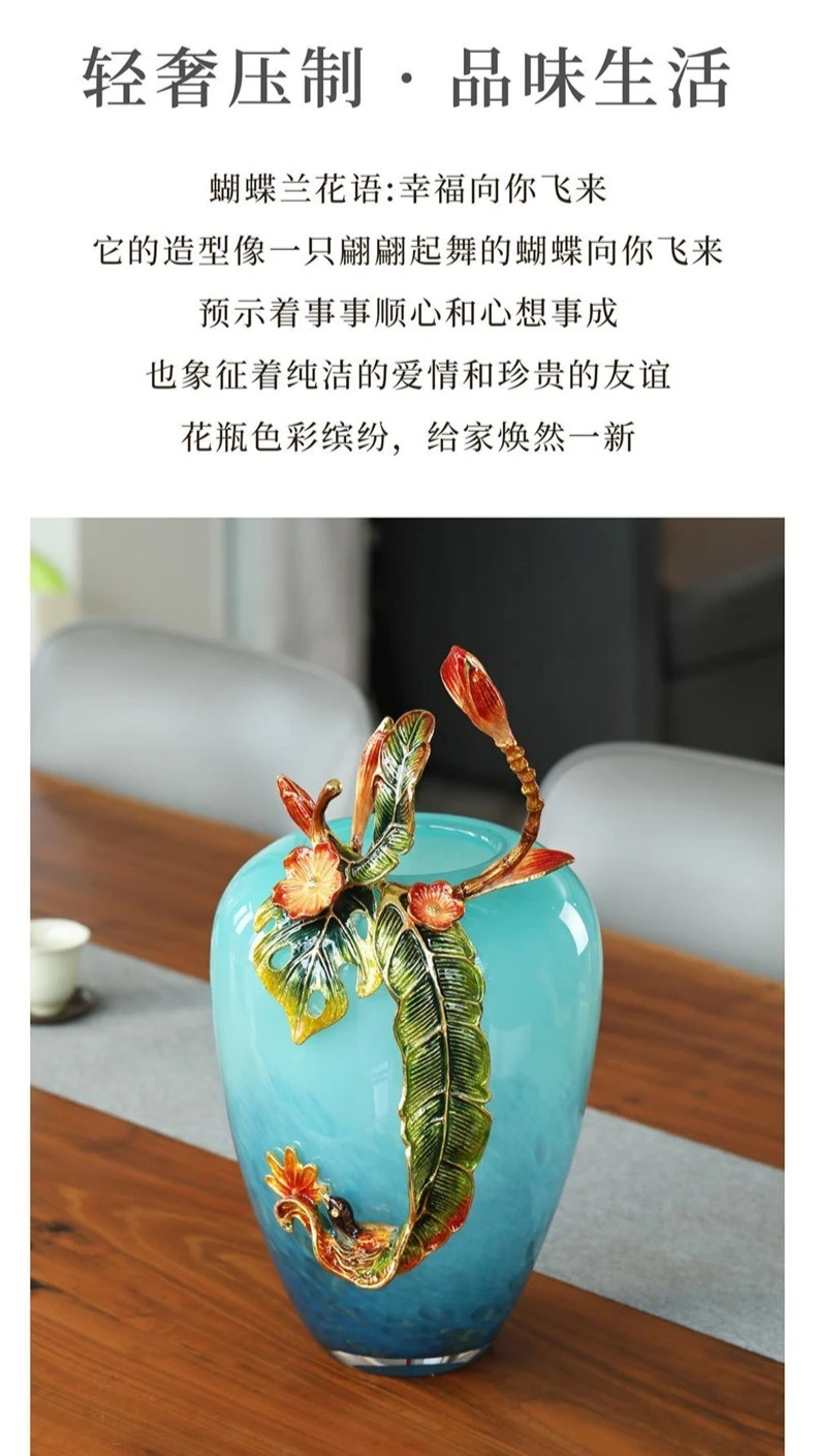 Vaso portafiori soggiorno studio armadietto del vino decorazione della casa