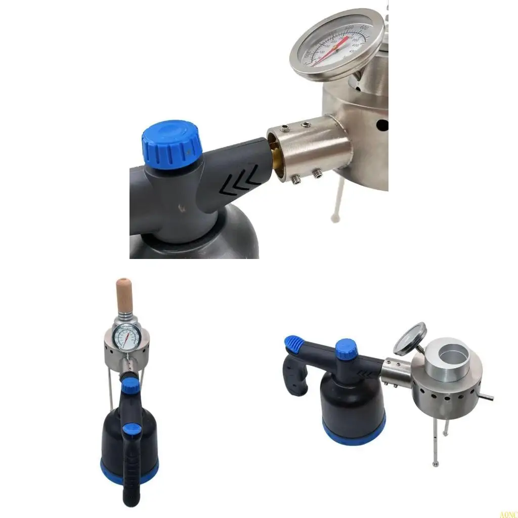 A0NC Handheld Propane Burning Oxalic Acid Atomizer Beekeeping Killing Nebulizer Fumigation Machine Removal Device