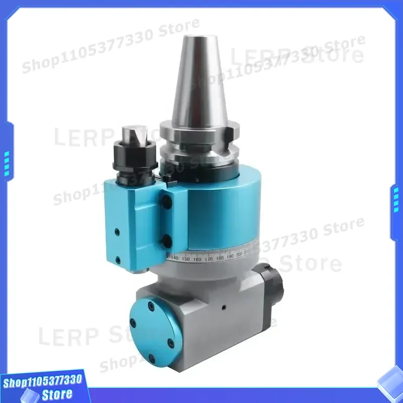 Right Angle Milling Head Attachment for CNC Machine Tools Precision 90 Degree Gearbox Adapter Industrial Metalworking