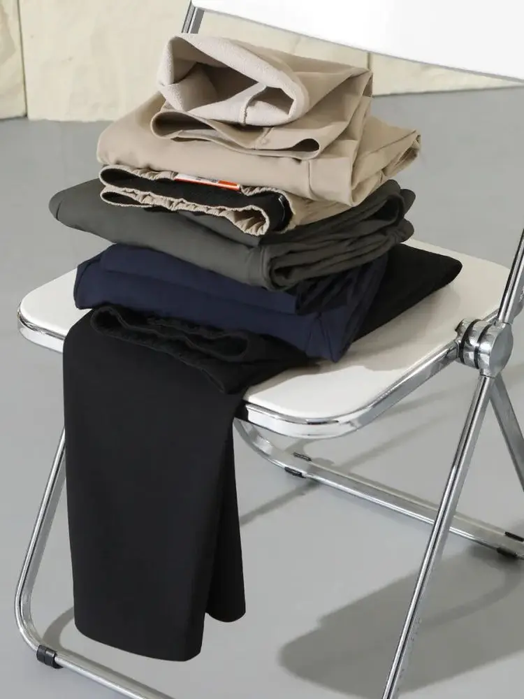 Golf Series 3D Tailored Winter Men's Training Sports Jaet  Soft ell Casual Pants Straight Leg Pred Fold Casual