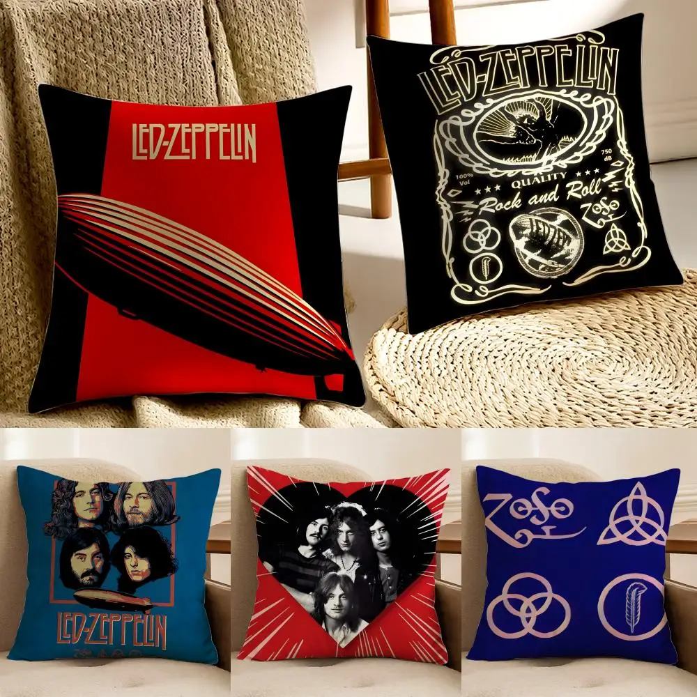 band epic L-Led Z-Zeppelin Cushion Cover Pillowcase Anti-dustmite living Room Sofa Decor Cushion Room