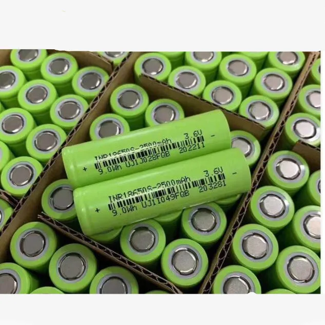 

4Pcs/Lot 3.7V 18650 2500Mah 5C High Rate Lithium Ion Li-ion Rechargeable Battery