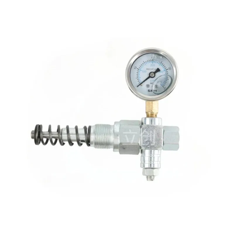 Pump unit lubrication pump overflow valve yellow oil plunger assembly core electric pump assembly valve