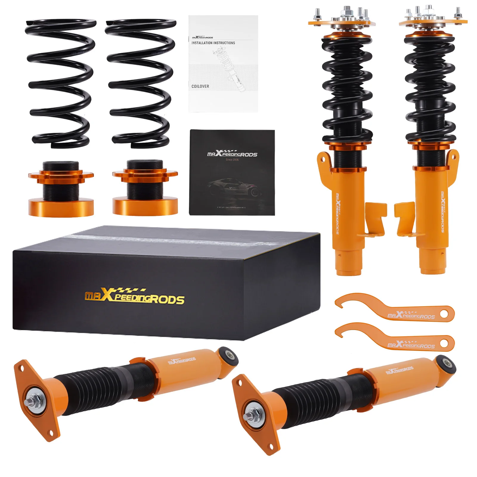 Coilovers Suspension Kit For Mazda 3 Hatchback 2.0L 2.3L 2.5L 2004-2013 Adjustable Height Coilover Set