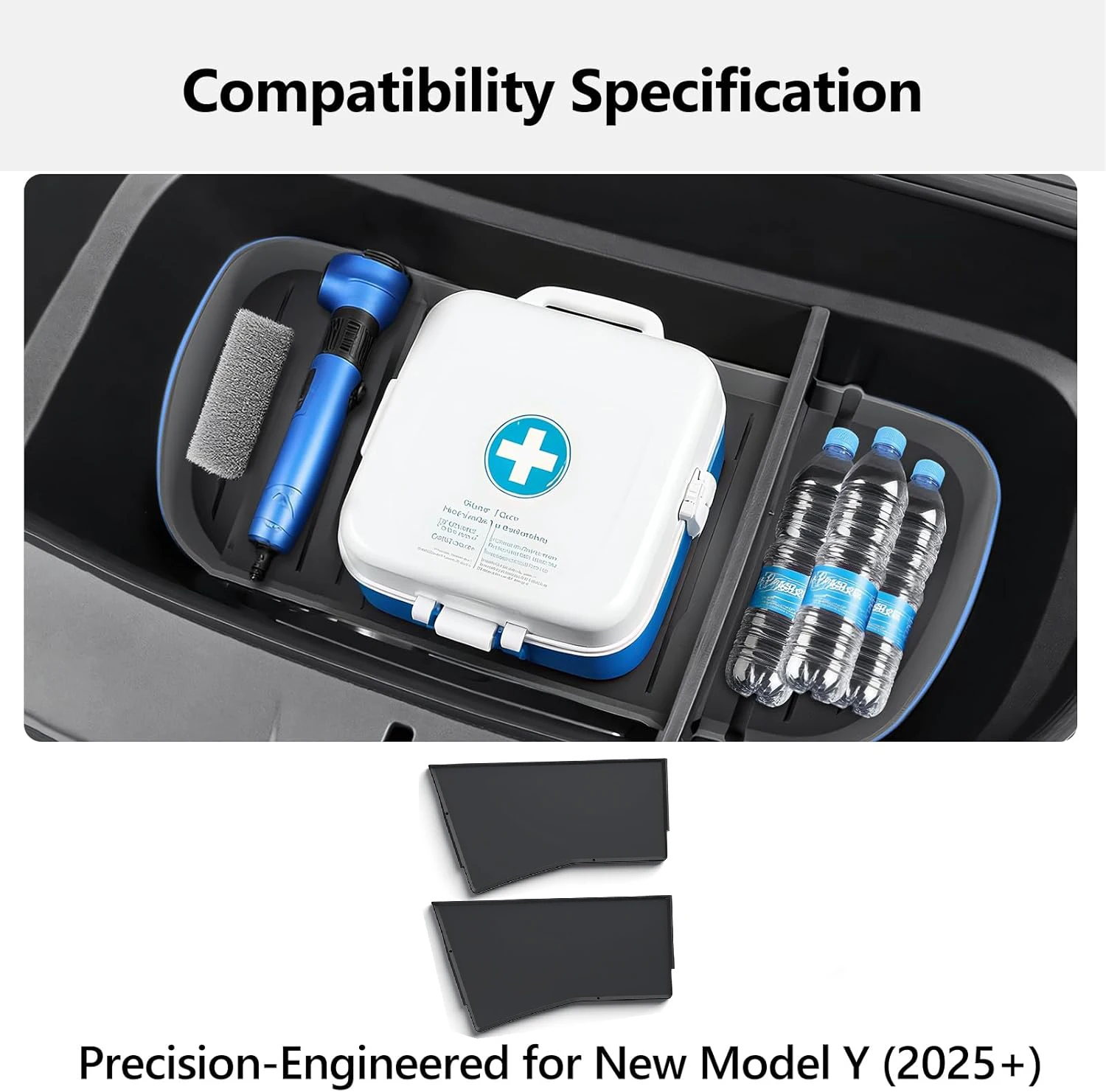 

Front Trunk Storage Partition for Tesla Model Y Juniper 2025 Organizer Divider Baffle Cargo Cover Protector Board Accessories