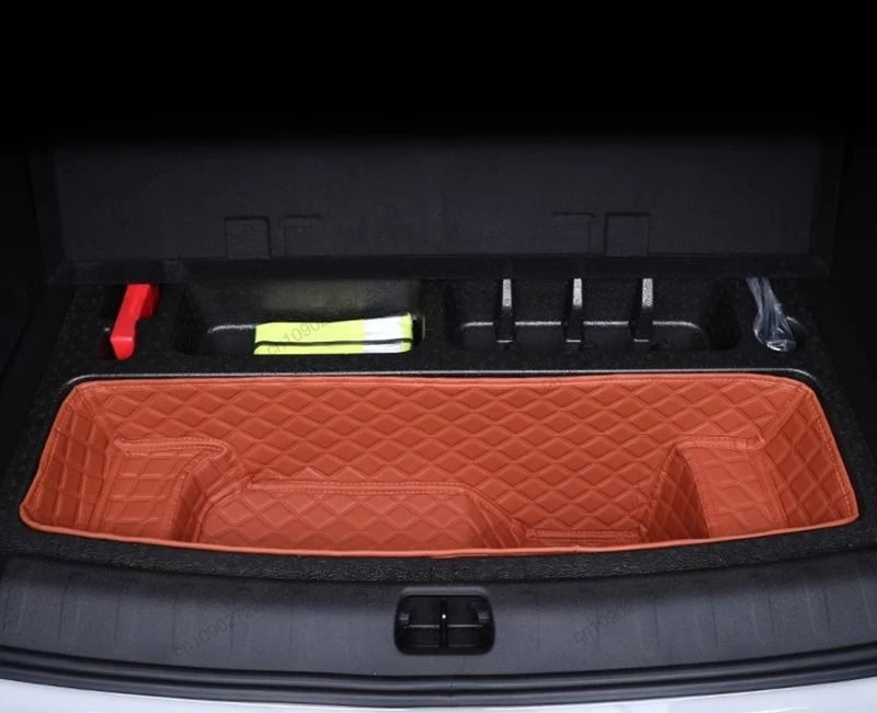 حصيرة صندوق السيارة وسادة التخزين تعديل الزخرفية BasePanel مقصورة التخزين السفلي TrayBox مقاوم للماء ل Leapmotor C10 2026 2025 2024