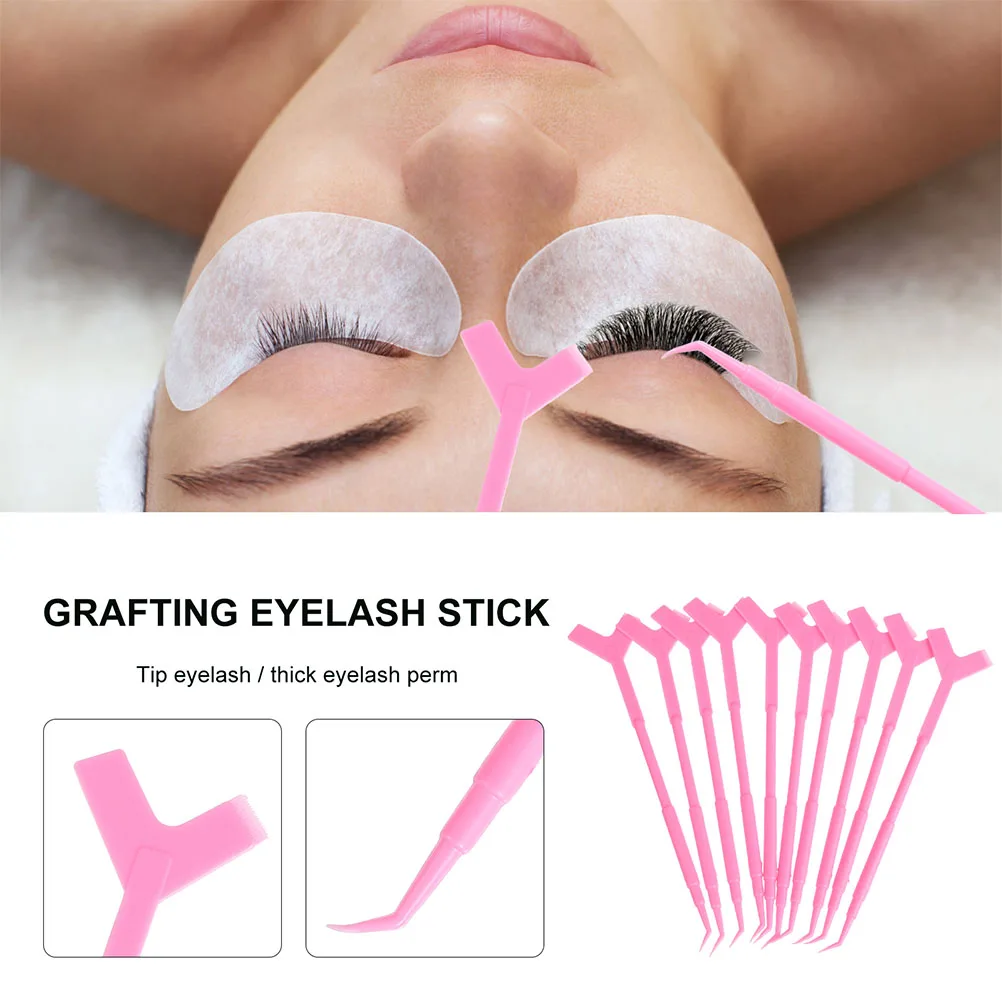 

12 Pcs Perm Supplies Mascara Brush Eyelash Separator Lift Comb Assistant Tool