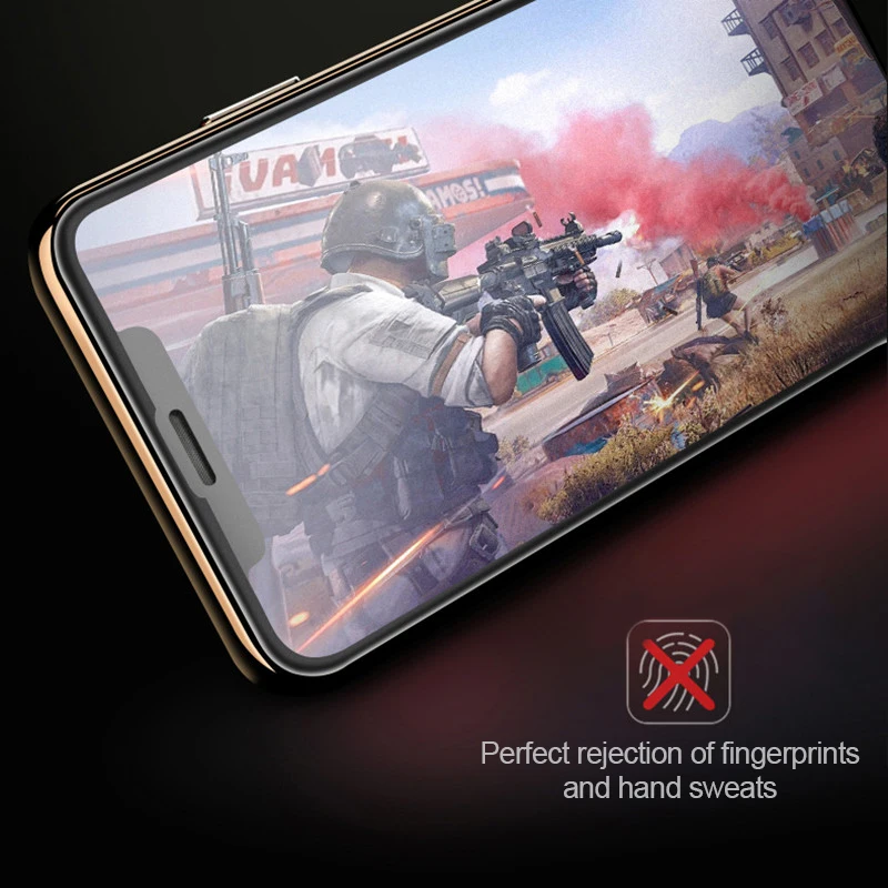 Vetro opaco speciale e-sport per iPhone 11 X XS Max 7 8 Plus Pellicola proteggi schermo in vetro per iPhone 12 13 14 15 Vetro