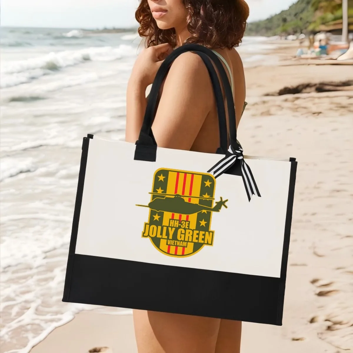 جولي جرين 2026 وصول جديد موضة عملية واسعة قابلة لإعادة الاستخدام حمل حقيبة نمط طباعة 2 لهجة الثقيلة حقيبة كتف كبيرة ل