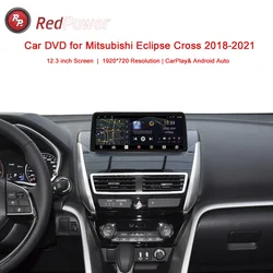 12.3 inch redpower car radio for Mitsubishi Eclipse Cross 2018-2021 car DSP Android 10,0 CarPlay