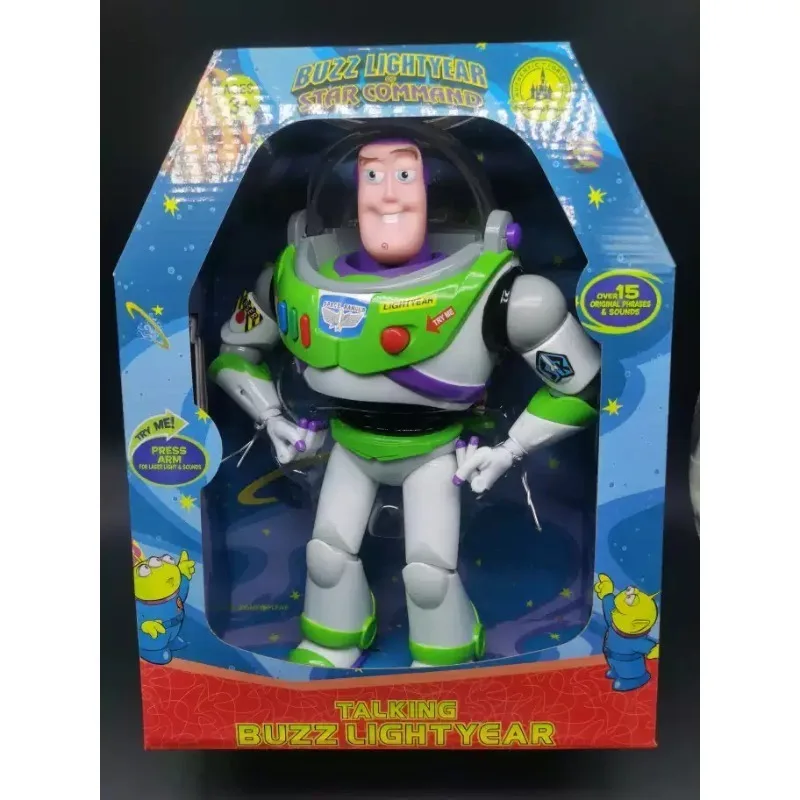 【In Stock】Toy Story 8 Figures Set Sheriff Woody Buzz Lightyear Bullseye Jessie Forky Alien Spring Dog Bo Peep Gift Hobby