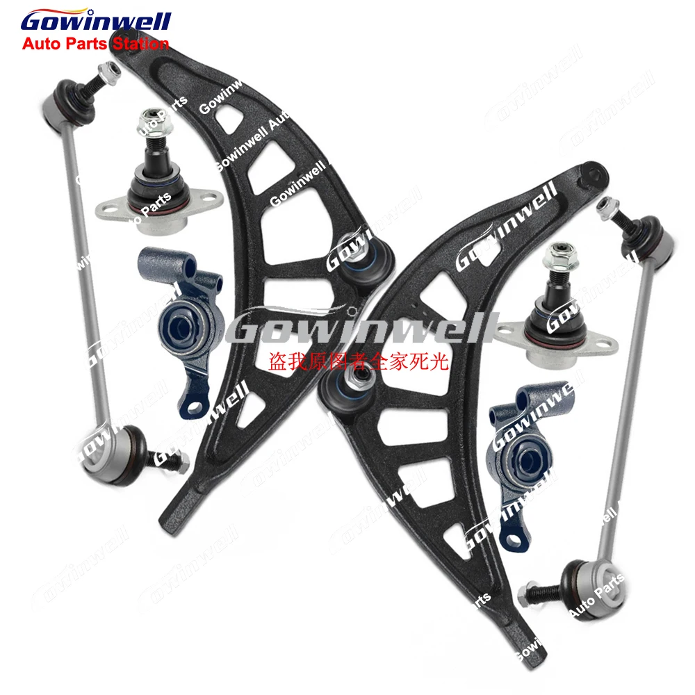 8pcs Front Suspention Control Arm Stabilizer Link Kits For BMW MINI Cooper Countryman R60 R61 2011-2016 31129806519 31359806351