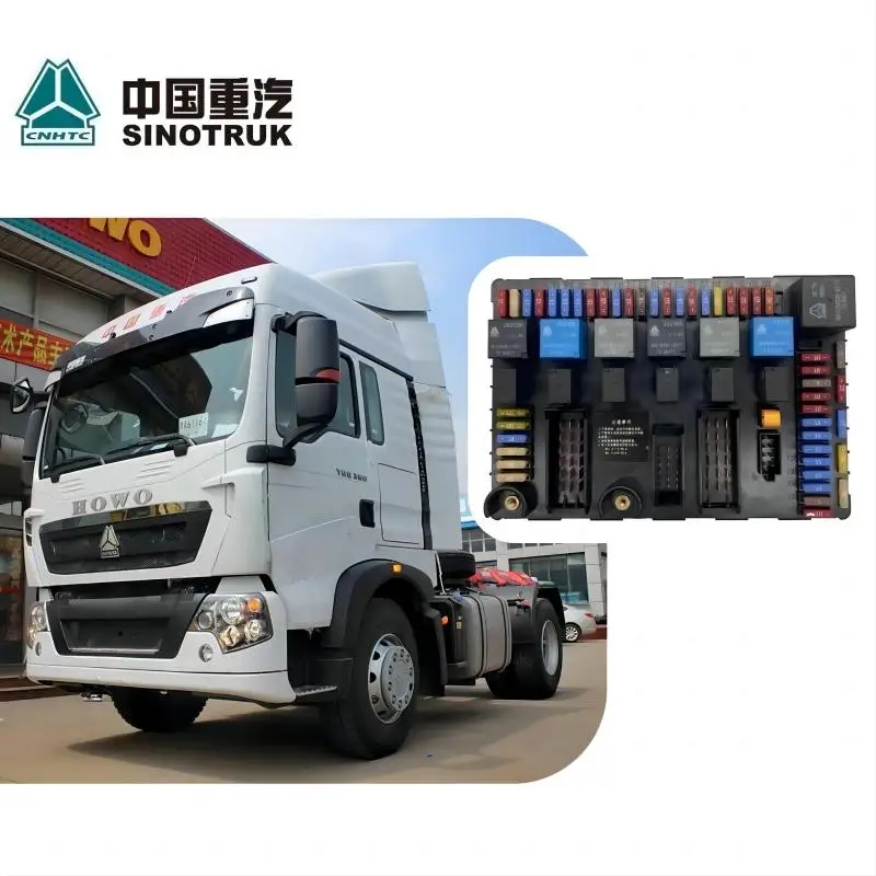 Sinotruk Howo T7G Truck Original Quality Central Electrical Junction Box WG9716582301 Central Control Relay Box Junction Box