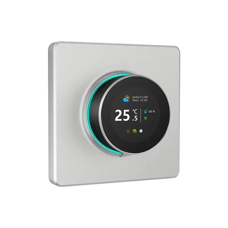 Electric Heating Water Boiler Tuya Wifi Thermostat Smart Knob Temperature Controller For Electric Floor Heating 16A-Y41A