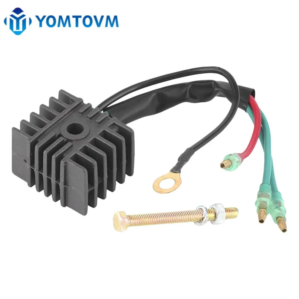 Motorcycle Outboard Voltage Regulator Rectifier 6F58196000 6F58196060 61 62 For Yamaha Mariner Suzuki Tohatsu 4hp-70hp 2 Stroke