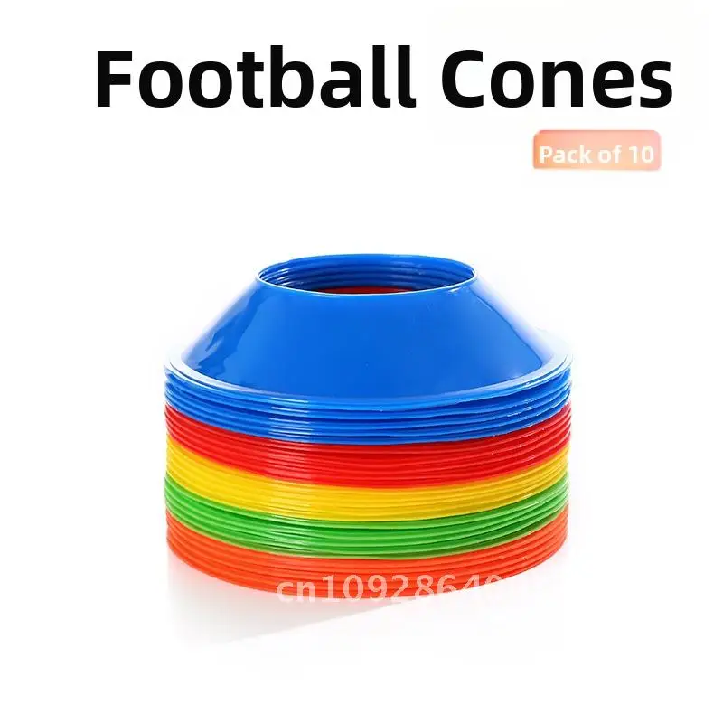 Football Ball Holder Multi functional Signage Disk Obstacle Training Equipment Football Training Signage Disk