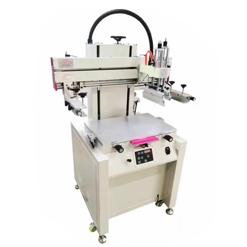 

【Best-selling】Silk Screen T Shirt Printing Machine Screen Manual Semi Automatic Textile Screen Printer for Label and Bag Textile