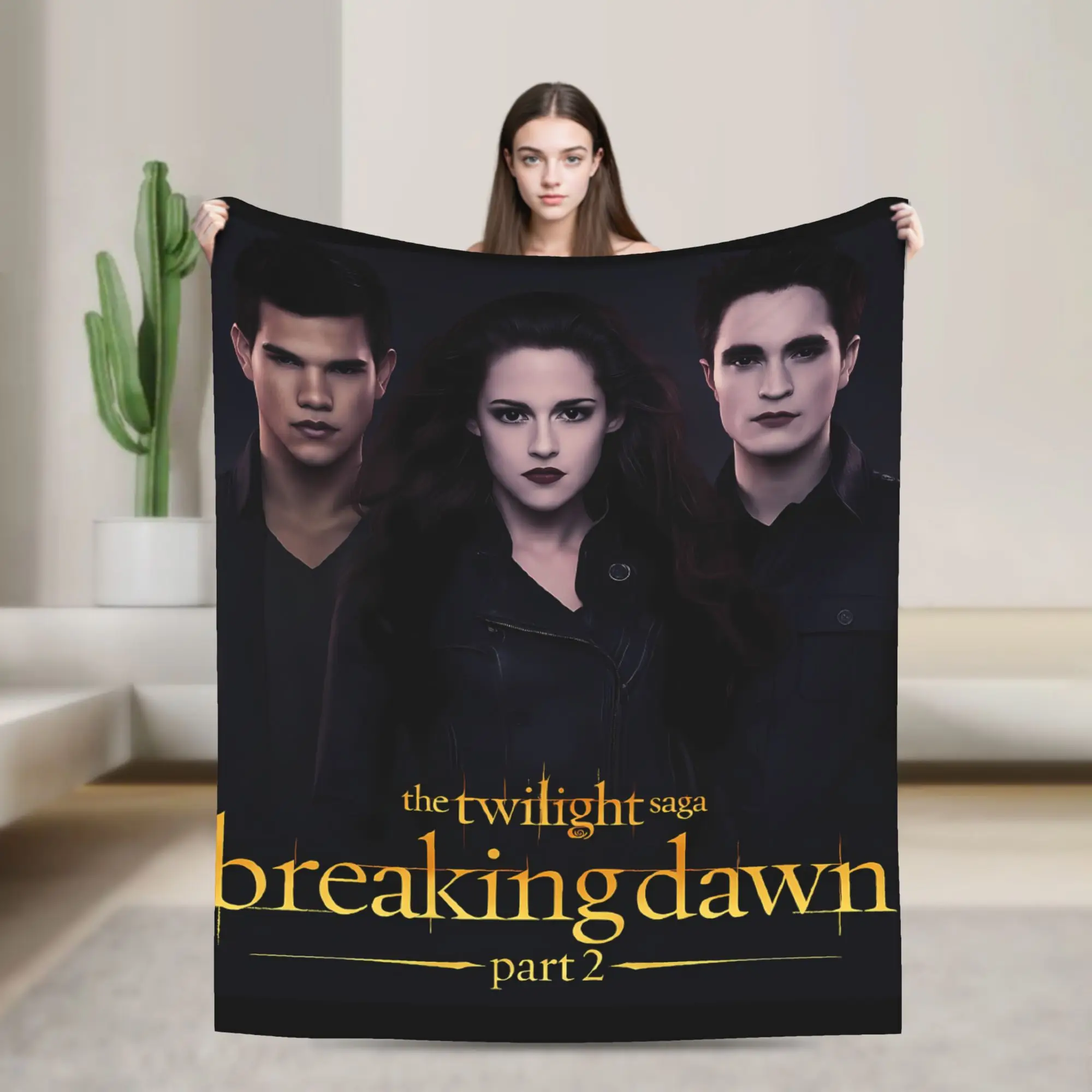 جاكوب ذا توايلايت ساغا بطانية جودة سوبر دافئة رمي بطانية الربيع الاطفال الأريكة السرير الشارع الاتجاه المفرش