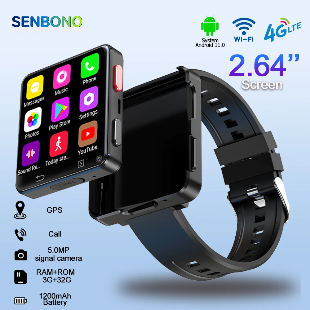 Senbos smart watch review sale