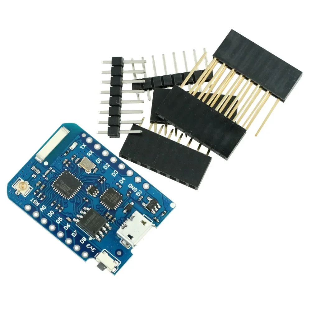 For WEMOS D1 Mini Pro 4M 16M External Antenna Connector NodeMCU Based ESP8266 ESP-8266EX CP2104 WIFI Development Board