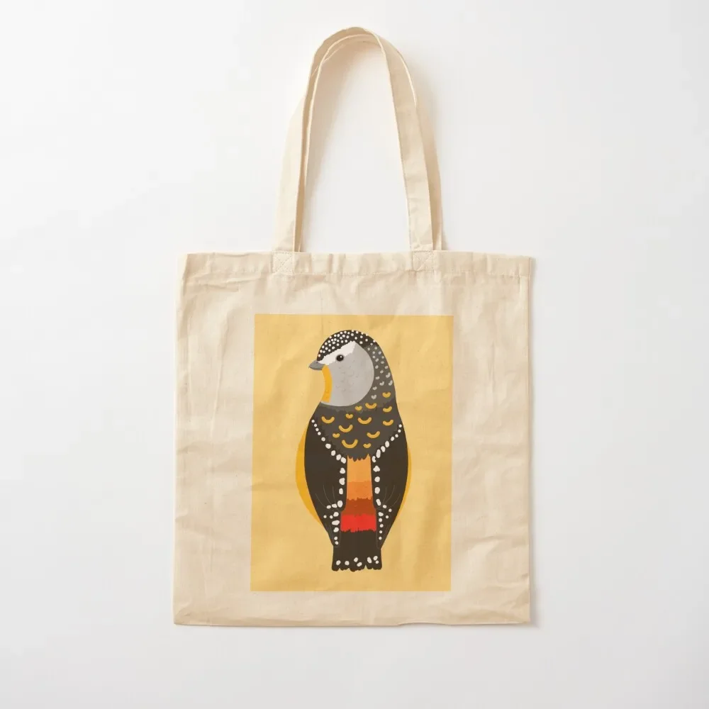 P for pardalote a.k.a. Diamond bird Tote Bag shopping bags foldable Lady bag shopping trolley bag