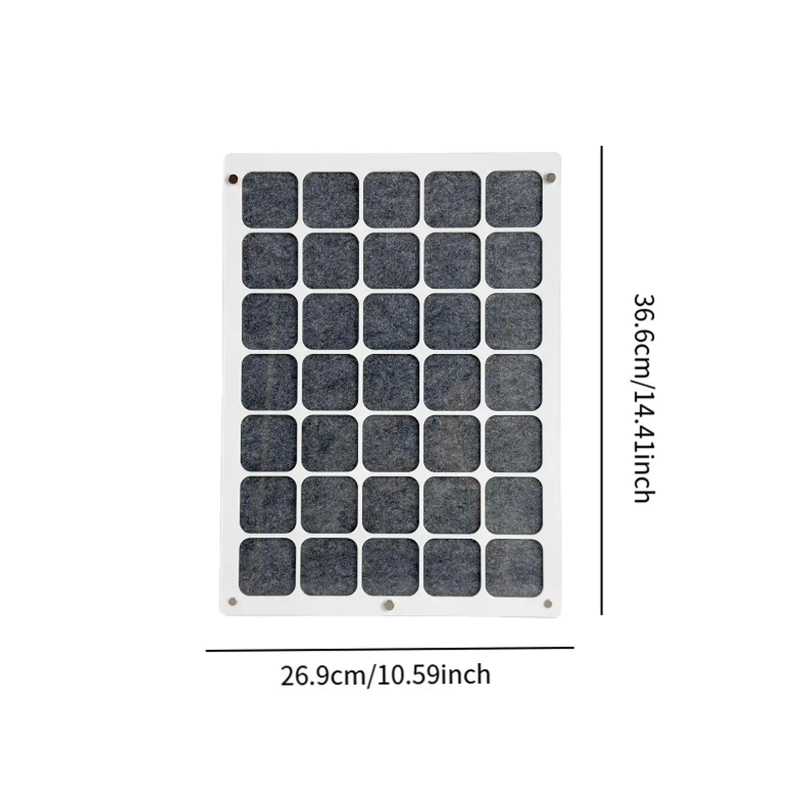 Pin Display Organizer Bingkai Papan Akrilik Bening untuk Lencana, Kancing Manset, Pita Lambang Koleksi Penggemar Pin, Pin Enamel