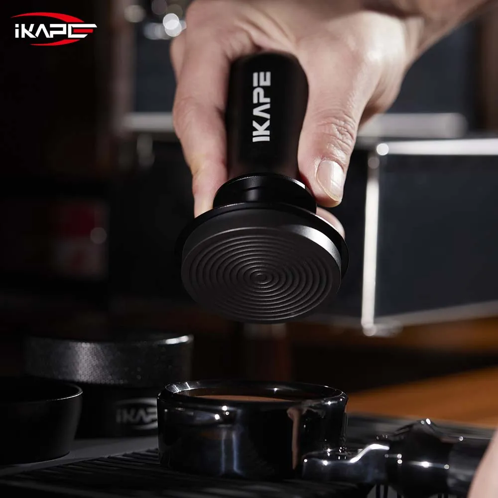 IKAPE Espresso Tamper Gravity Adaptive Coffee Distributor,For 51/54/58MM Coffee Machine Barista Tool Coffee Accessories