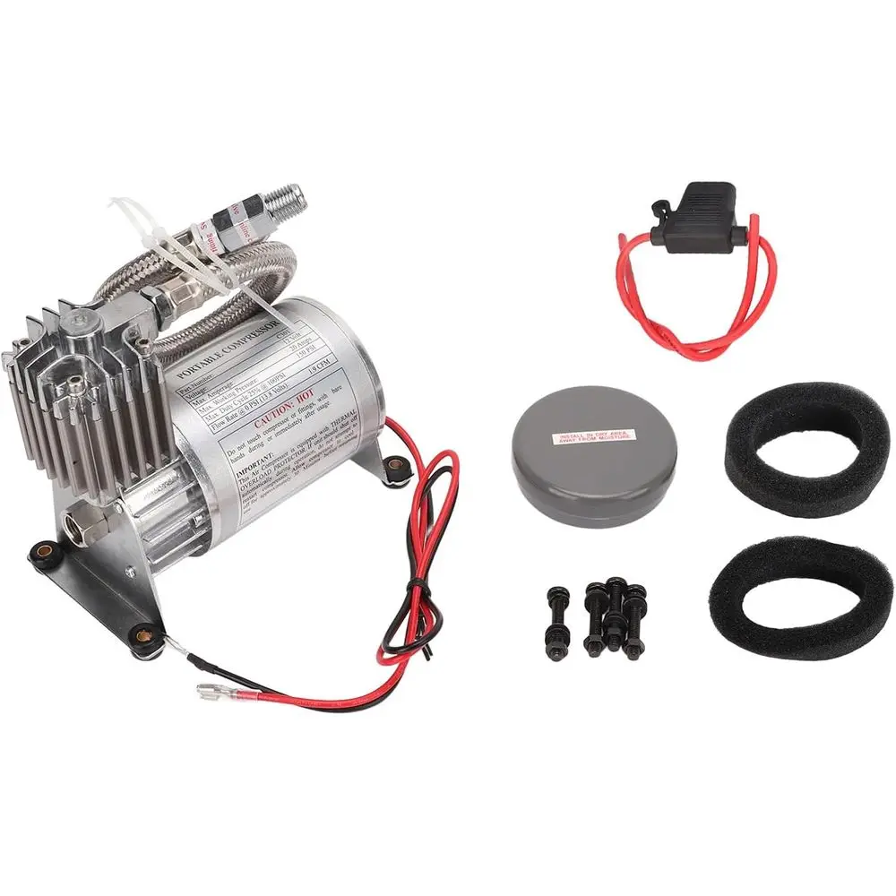 

Portable 150 Psi Air Compressor, 20A, Heavy Duty for Vehicles, Boats, Trucks, and More, Efficient Supply Solution