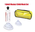 2 Masks and Bag