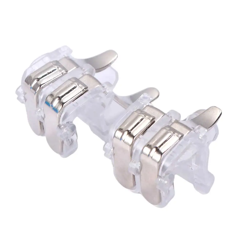 1 Pair Gaming Metal Trigger L1R1 Aim Key Gamepad Controller Fire Button Grip Trigger Joystick
