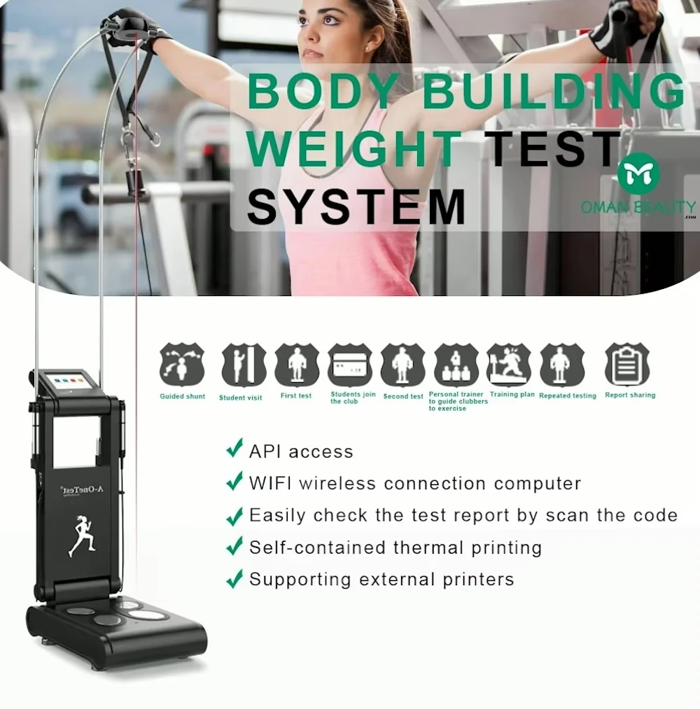 Body Composition BMI Analysis Tester Muscle Building Analyzer for Health Fitness Center