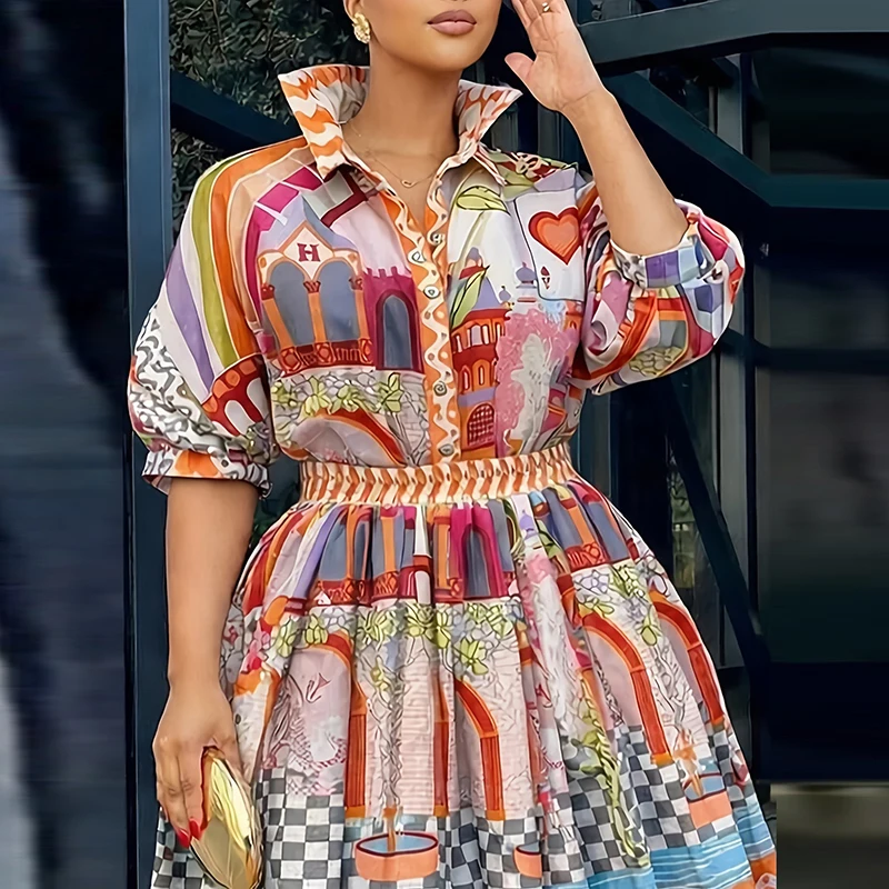 Fashion Pattern Printed Loose  - Home Office For Two 评论和价格