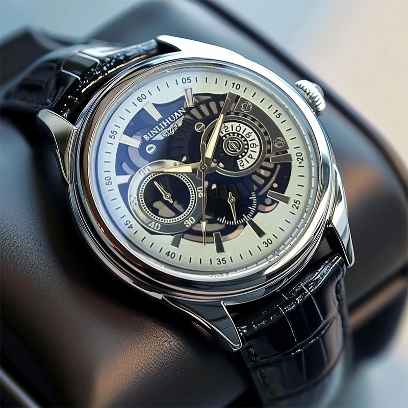 Men's Watch, Non-Mechanical High-End Simple Belt Quartz Watch