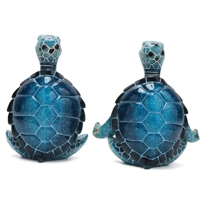 AEA9-Turtle- Meditation Yoga Turtle Decor-Zen Yoga Turtle Figurine For Spiritual Garden Room Decor