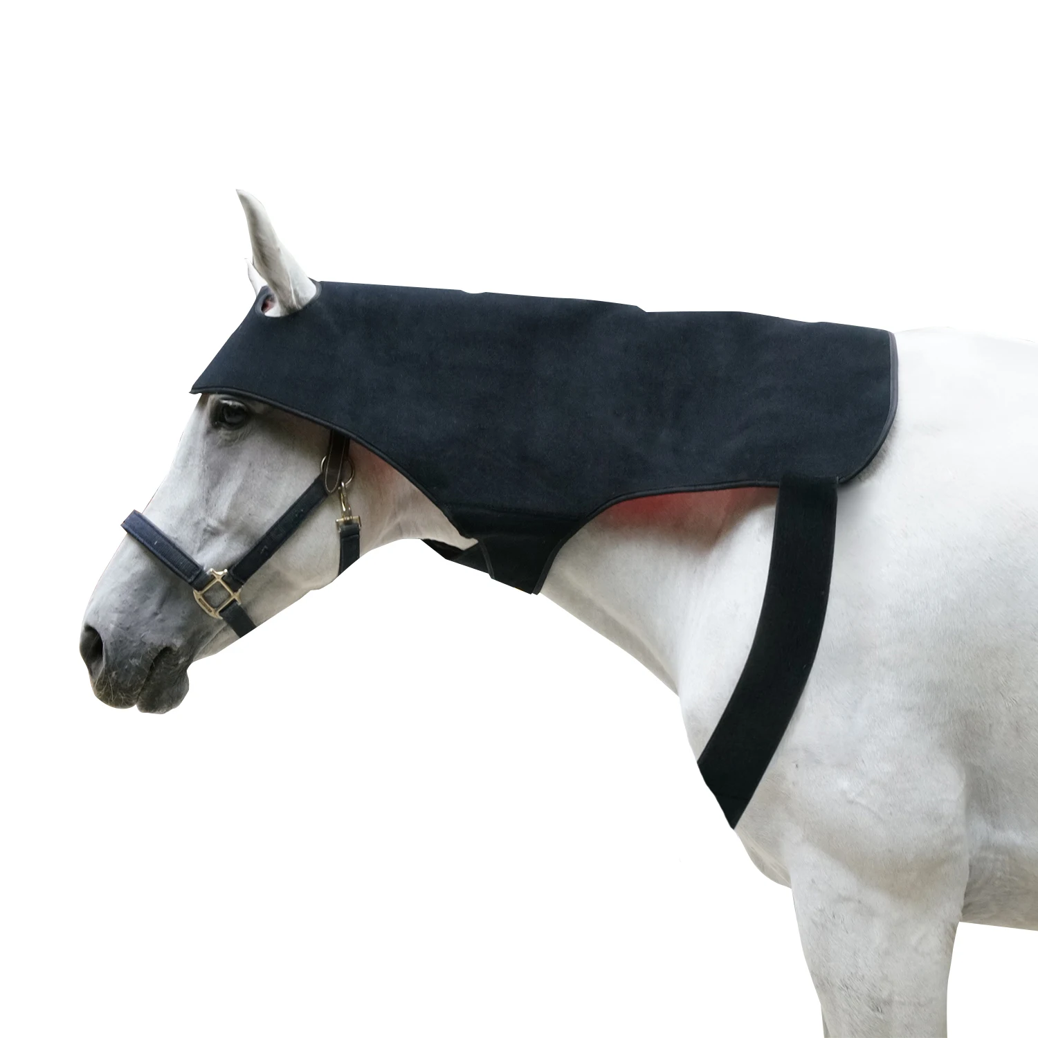 Equine  Red Grow Light Therapy Head And Neck Wrap 660nm 850nm LED Belt By KingBrite For Horse Pain Relief And Healing