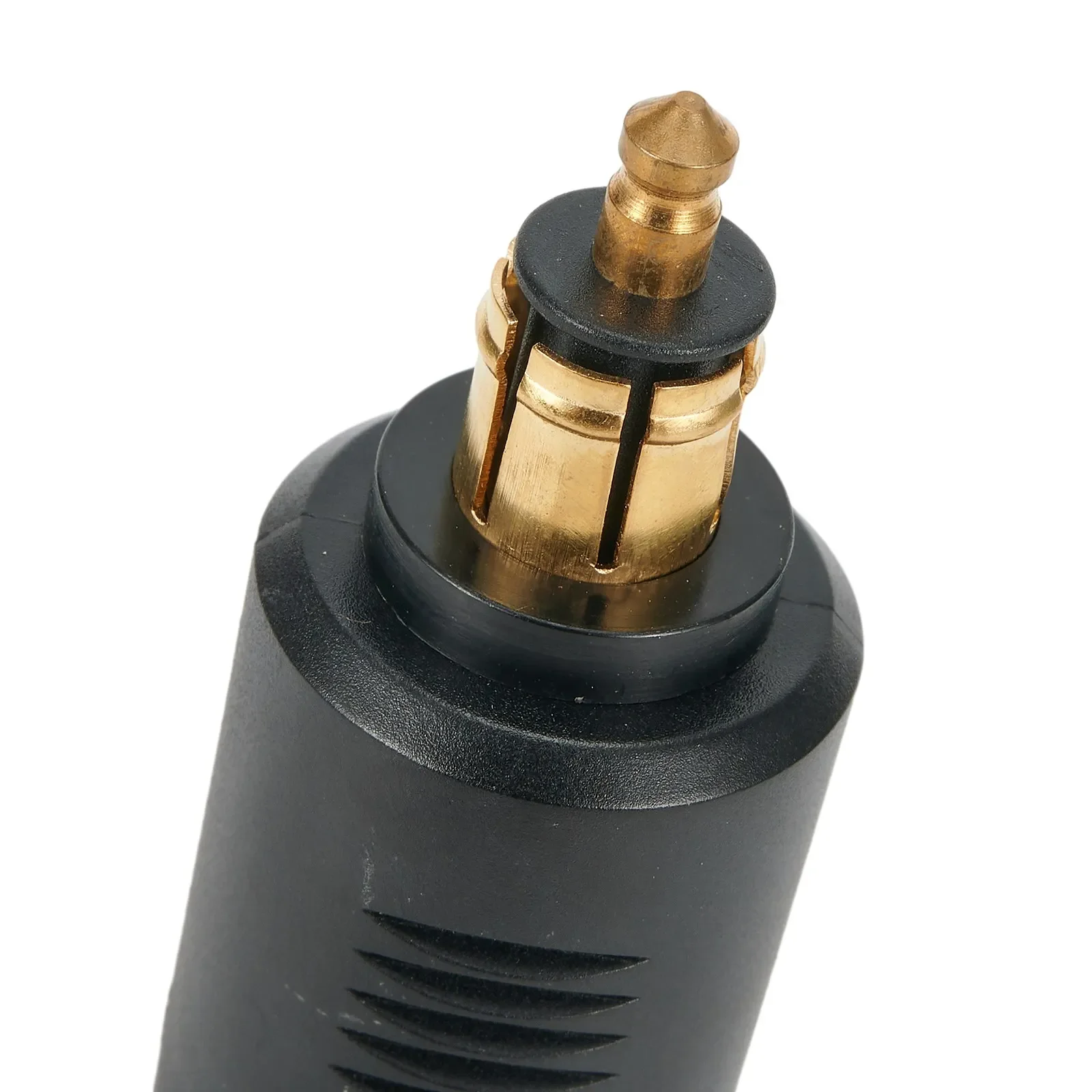 

Car Audio GPS Adapter 1pcs 2.48x1.06in ABS/copper Black Compact Size Converter For Motorcycle Lightweight 12-24V