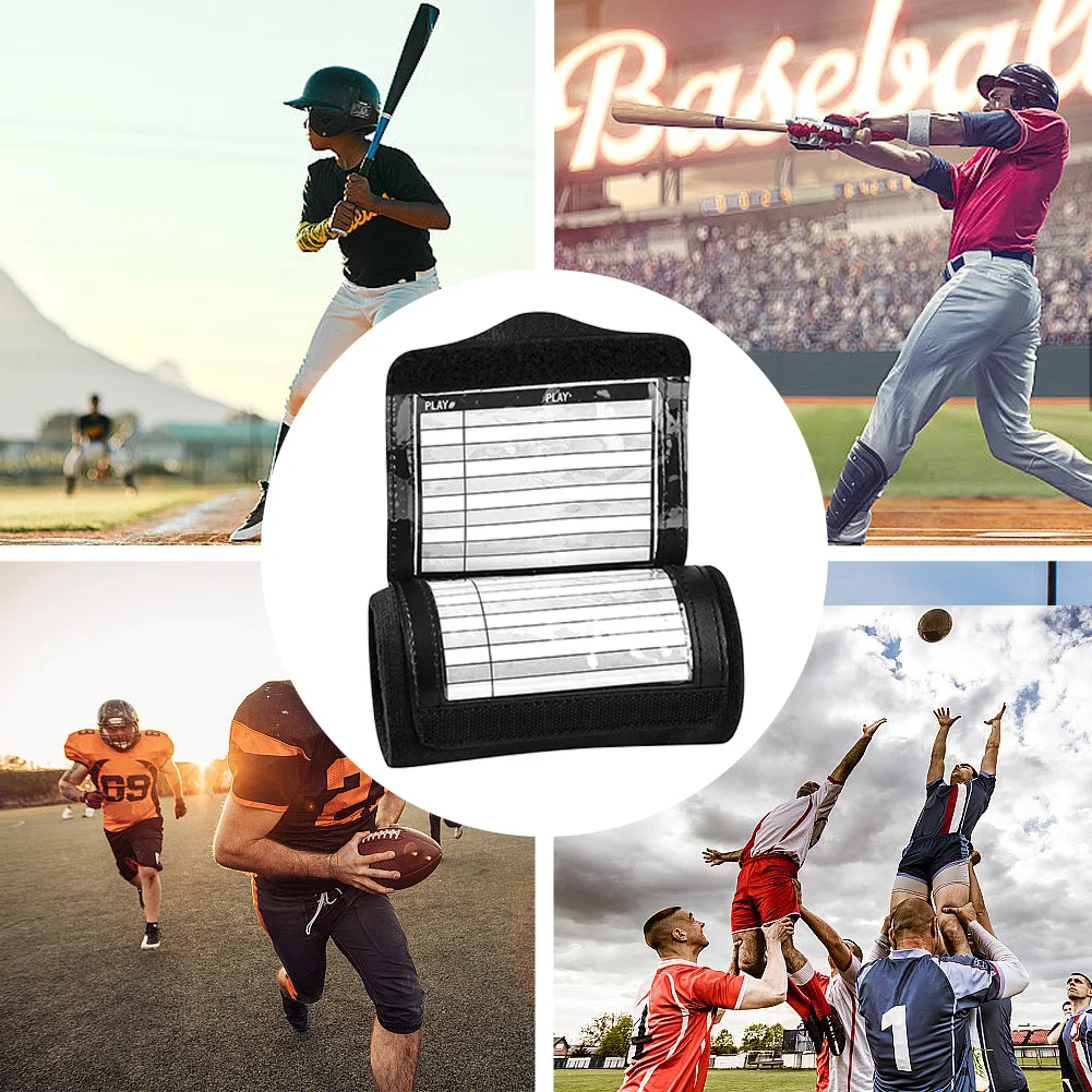 

Футбольные игровые браслеты Футбольные браслеты QB Браслет Четвертье Playbook Браслет для футбола Бейсбол Софтбол