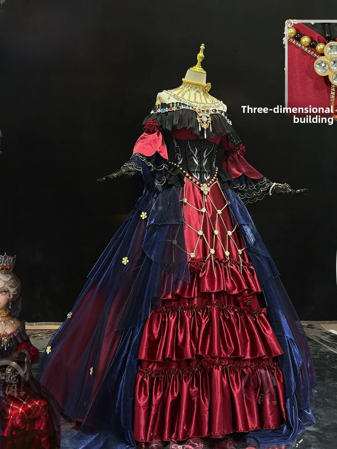 

Красный женский костюм тяжелой промышленности, женский костюм для косплея Dr Game Virtual Reali, костюм шедечника, модный наряд